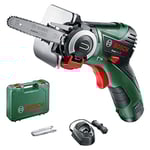 Bosch Home and Garden NanoBlade Cordless Saw EasyCut 12 (1 battery, 12 volt system, NanoBlade technology, in case)