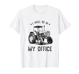 Vintage Tractor Lovers Farm Life T-Shirt