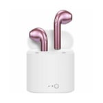 I7s Wireless Bluetooth Headset Tws Binaural With Charging Co Pink