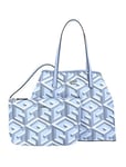 Guess Vikky Large Tote, Bag Women, Logo Blue Ice, Taille Unique