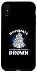 Coque pour iPhone XS Max Dominate or Nown - Dicton amusant de water-polo