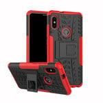 Xiaomi Redmi Note 6 Pro Heavy Duty Case Red