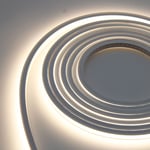 5m AnyCut Neon Flex 10x10 Neutral vit LED strip - 8,5W/m, 12V, Ingen klippavstånd - Kulör : Neutral
