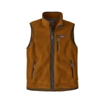 Patagonia retro pile vest shelter-brown