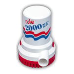 RULE Lensepumpe 2000 GPH, 12V