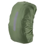 65-75L Waterproof Backpack Rain Cover with Vertical Strap XL Olive