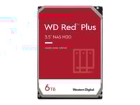 WD Red Plus WD60EFPX - Hårddisk - 6 TB - intern - 3,5"