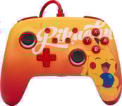 Powera 1522784-01, Spelplatta, Nintendo Switch, Analog, Kabel, Usb, Orange, Röd
