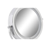 Makeup-Spejl med LED 21,5 x 13,5 x 32,5 cm Sølvfarvet Metal