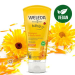 Weleda Organic Calendula Baby Shampoo & Body Wash 200ml Delicate Baby Skin