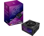 Asrock Nätaggregat Pg-750G, Psu, 750 W, 80 Plus Gold/A, 135 Mm, Modulär, Pci-E 5.1 (12+4 Stift) X1, Pci-E (6+2 Stift) X3, Sata (5 Stift) X9 (90-Uxp075-Gfeaab)