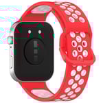 Huawei Watch Fit 3 Sportarmband Dual-Color Röd/Vit