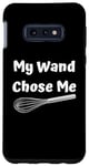 Coque pour Galaxy S10e Funny Saying My Wand Chose A Professional Chef Cooking Blague