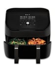 Instant Vortex Plus Versazone Air Fryer, Black 8.5L- Air Fry, Bake, Roast, Grill, Dehydrate &Amp; Reheat