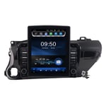 QBWZ Autoradio Android 9.0, Radio pour Toyota Hilux 2015-2019 Navigation GPS Unité Principale d'écran Vertical de 9,7 Pouces Lecteur multimédia MP5 Récepteur vidéo avec 4G WiFi Mirrorlink