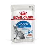 Økonomipakke: 96 x 85 g Royal Canin vådfoder - Indoor Sterilised mousse