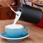 Black Milk Frother Foam Maker Manual Frother For Home