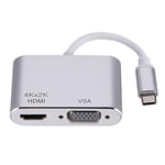 Type C HDMI Converter Support 4k USB-C To VGA Port Adapter Hub HDMI Adapter HUB For Laptop Television