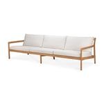 Ethnicraft, Jack 3-sits soffa Teak/Off White