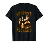 The Addams Family Halloween No Tricks No Treats Group Poster T-Shirt