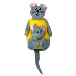 Kong - Cat Pull-A-Partz Cheezy 5,7X6,3X23Cm