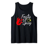 Funny Feisty And Spicy Crawfish Boil Cajun Crawfish Festival Tank Top