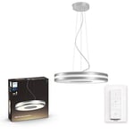 Philips Hue White Ambiance BEING Suspension 39 W - Aluminium (télécommande incluse)
