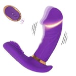 Bärbar sexleksak Butterfly G-punktsvibrator för kvinna Trådlös fjärrkontroll trosor Vibrator USB Vibrerande Klitoris Massager Sex