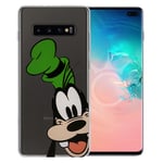 Goofy #1 Disney cover for Samsung Galaxy S10 Plus - Transparent