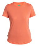 Icebreaker Icebreaker Women Merino 125 Cool-Lite™ Sphere Iii Ss Tee Tang XS, Tang