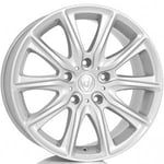 Aluett 18 Silver 6.5x16 5/120 ET50 B65.1 - Aluminiumfälgar