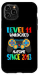 iPhone 11 Pro Level 11 Unlocked Awesome Since 2013-11th Birthday Gamer Case