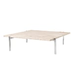 Fritz Hansen - PK61A, Beige marmor - Soffbord