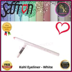Saffron Kohl Eyeliner Pencil White New Sealed ❤️