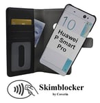 Skimblocker Magnet Fodral Huawei P Smart Pro (Svart)