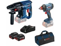 Bosch Verktygssats Bosch Set 18V Gbh180li + Gdx180li + 2Xgba18v + Gal18v-40 + Väska