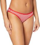 Seafolly Women's Reversible High Cut Pant Bikini Bottoms, Chilli. 14 UK