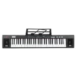 Academy of Music | P100 Keyboard, Full Sized Digital Display Electric Piano, Music Keyboard Instrument for Beginners and Learners, With Music Stand