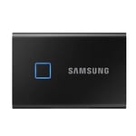 Samsung T7 Touch USB 3.2 1TB Portable SSD Hard Drive Fingerprint Noir