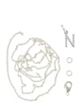 Me & My Box Letter N Sp With O-Ring, Chain And Clasp Silver