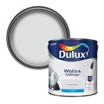 Dulux Matt Emulsion Paint For Walls And Ceilings - Cornflower White 2.5 Litres