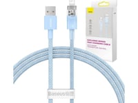 Baseus Explorer Usb To Lightning 2.4A 1M Fast Charging Cable (Blue)