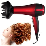 Professional Style Hair Dryer Nozzle Concentrator Blower Pro Salon Heat UK 2200W