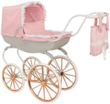 Baby Chic Bella Rosa Cambridge Dolls Carriage Pram