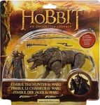 The Hobbit FIMBUL THE HUNTER & WARG Action Figure 2012 ~ Lord of the Rings LOTR