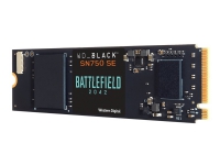 WD_BLACK SN750 SE WDBB9J5000ANC - Battlefield 2042 Bundle - SSD - 500 GB - intern - M.2 2280 - PCIe 4.0 (NVMe)