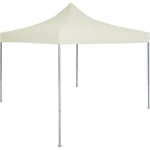 Tente de réception pliante - TONNELLE - BARNUM - 2x2m - Acier enduit de poudre - Résistante aux UV et à l'eau
