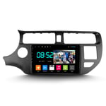 2 Din Car Radio In-Dash Audio Head Unit Android 9'' Touchscreen Wifi Car Info Plug And Play Full RCA SWC Support Carautoplay/GPS/DAB+/OBDII for Kia RIO 2011-2015,Octa core,4G Wifi 4G+64G