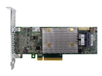 Lenovo ThinkSystem 9350-8i - Diskkontroller - 8 Kanal - SATA 6Gb/s / SAS 12Gb/s - lav profil - RAID RAID 0, 1, 5, 6, 10, 50, JBOD, 60 - PCIe 3.0 x8 - for ThinkSystem SR630 V2 7Z70, 7Z71 SR650 V2 7D15, 7Z72, 7Z73 ST250 V2 7D8F ST550 7X10