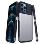 Caseology Legion Case Compatible with iPhone 12 Pro Max - Stone Navy